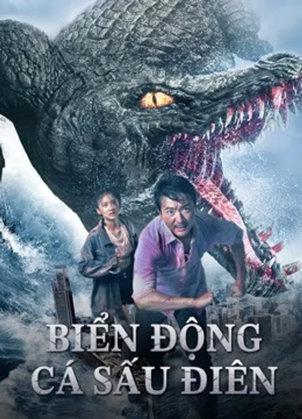 Poster phim Biển Động Cá Sấu Điên trên Phim Mới