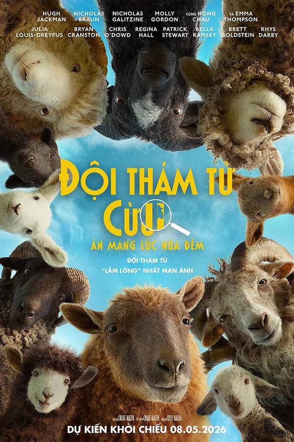 Xem Phim Đội Thám Tử Cừu: Án Mạng Lúc Nửa Đêm Vietsub HD Online